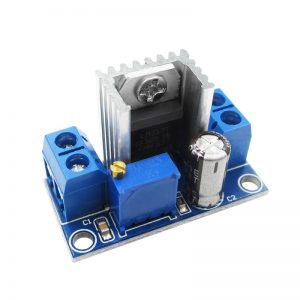 Знижувальний перетворювач LM317 DC4,2-40В на DC1,2-37В