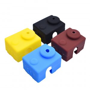 Силиконовый чехол для нагревательного блока E3D V6 чёрный
